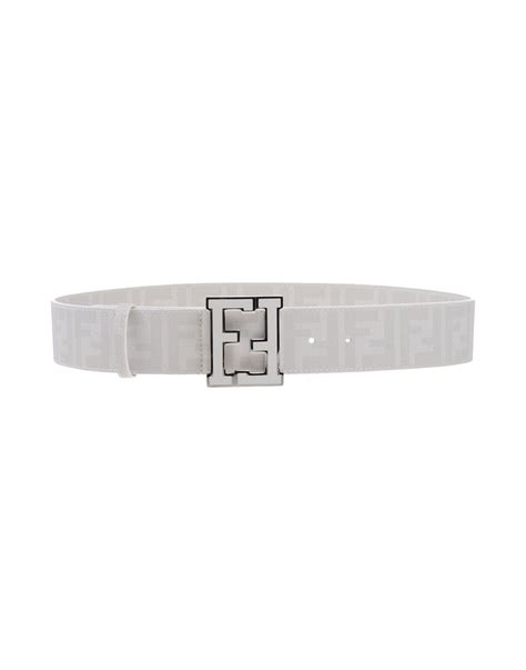 fake white fendi belt|fendi belt men white.